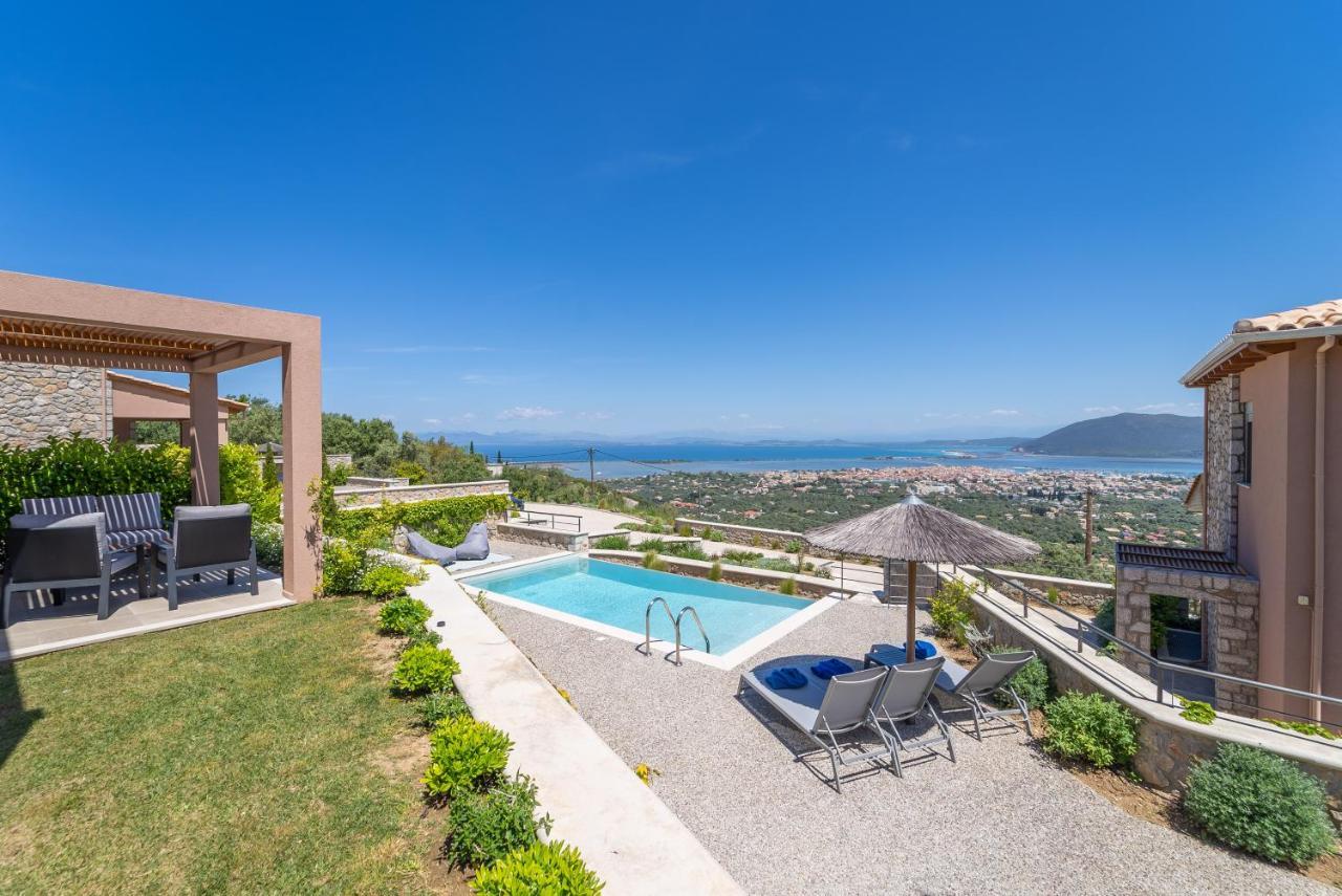 31 Blue Ionian Villas Apolpaina Exterior foto